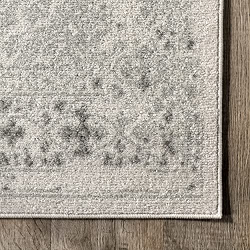 nuLOOM Odell Vintage Area Rug, 4′ x 6′, Ivory | The Storepaperoomates Retail Market - Fast Affordable Shopping