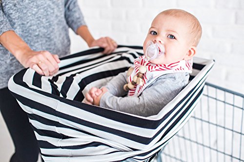 Baby Car Seat Cover Canopy and Nursing Cover Multi-Use Stretchy 5 in 1 Gift”The Everest” by Copper Pearl | The Storepaperoomates Retail Market - Fast Affordable Shopping
