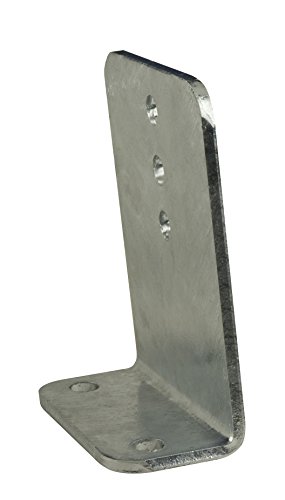 CE Smith Trailer 26233GA Vertical Bunk Bracket (Heavy Duty), 85 Degree- Replacement Parts and Accessories for Your Ski Boat, Fishing Boat or Sailboat Trailer, Silver