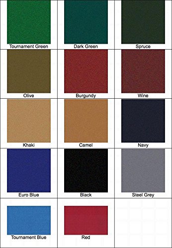 ProForm 8′ High Speed Professional Pool Table Cloth Felt – Red