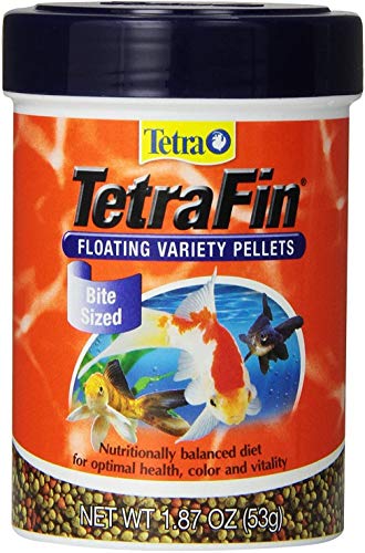 Tetra 77035 TetraFin Floating Variety Pellets, 1.87-Ounce, 185-ml (4 Pack)