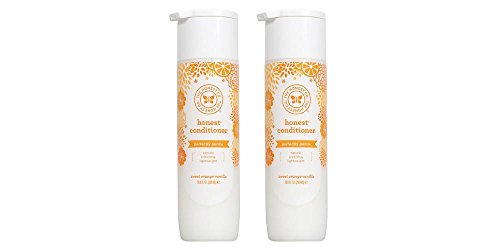 The Honest Company Detangling Hair Conditioner – Perfectly Gentle Sweet Orange Vanilla – 10 Fluid Ounces (Pack of 2)