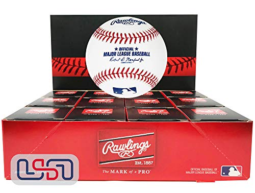 Rawlings Official Major League Game Baseball – ROMLB – 1 Dozen (12)