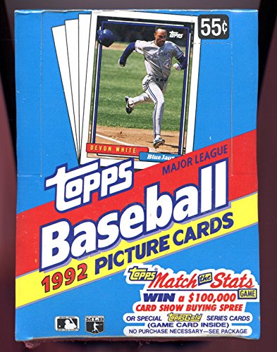 1992 Topps Baseball Wax Pack Box Manny Ramirez Rookie Card FACTORY SEALED
