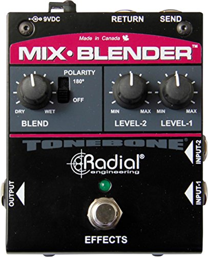 Radial Engineering Mix-Blender Dual Input Guitar With Effect Loop Pedal