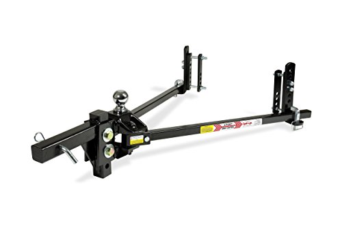 Equal-i-zer 4-point Sway Control Hitch, 90-00-1069, 10,000 Lbs Trailer Weight Rating, 1,000 Lbs Tongue Weight Rating, Weight Distribution Kit Includes Standard Hitch Shank and 2-5/16″ Ball