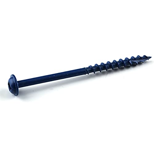 Kreg Blue-Kote #8 Screw x 2-1/2″ Coarse Washer-Head Outdoor Use (250)