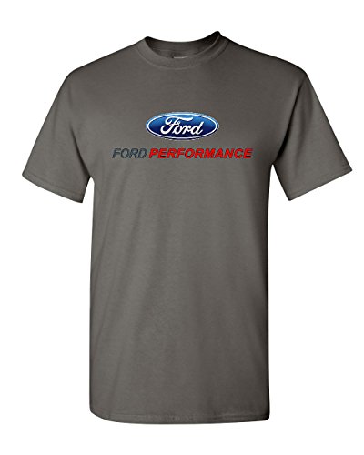 Ford Performance T-Shirt Ford Mustang GT ST Racing Tee Shirt Charcoal Large
