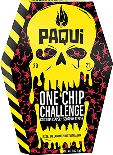 Paqui Carolina Reaper Madness One Chip Challenge Tortilla Chip