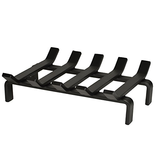 SteelFreak Heavy Duty 13 x 10 Inch Steel Grate for Wood Stove & Fireplace – Made in The USA