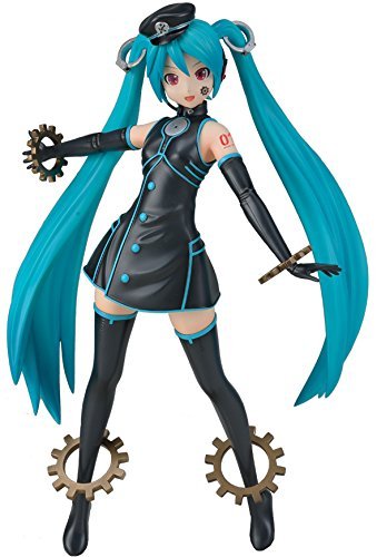 Sega Project Diva Arcade Future Tone Hatsune Miku Super Premium Action Figure Selfish Plant Manager, 9.4″
