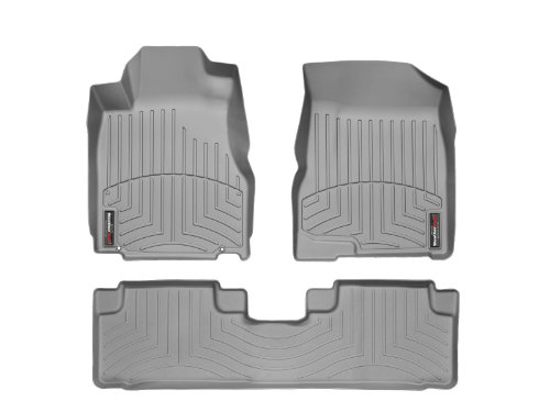 WeatherTech Custom Fit FloorLiner for Honda CR-V – 1st & 2nd Row (Grey)