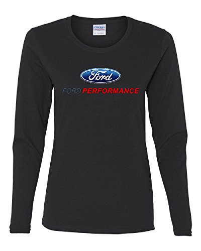 Ford Performance Long Sleeve T-Shirt Ford Mustang GT ST Racing Black Large