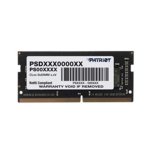 Patriot Memory Signature Line DDR4 8GB 2133MHz SODIMM Memory Module – PSD48G213381S