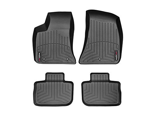 WeatherTech Custom Fit FloorLiner for 300 / Charger – RWD – 1st & 2nd Row (Black)