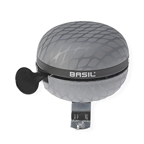 Unbekannt Basil Noir Ding Dong Bicycle Bell – 60mm (Metallic Silver)