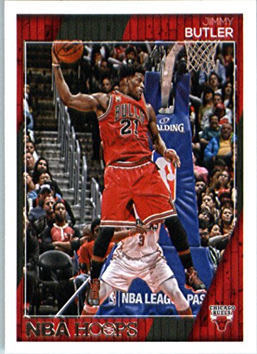 2016-17 Panini NBA Hoops #12 Jimmy Butler Chicago Bulls Basketball Card
