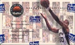 1993-94 Skybox Premium basketball box