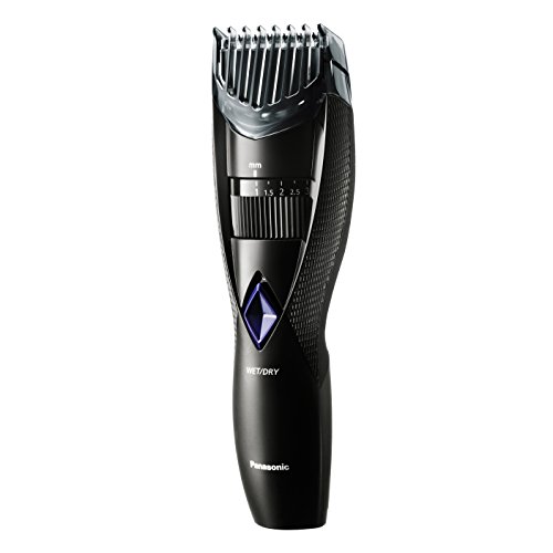 Panasonic Wet and Dry Cordless Electric Beard and Hair Trimmer for Men, Black, 6.6 Ounce