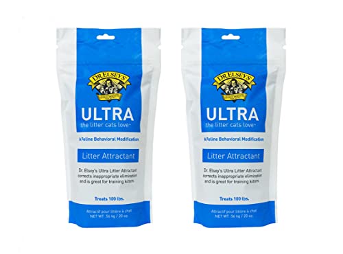 2 Pack! Dr. Elsey’s Cat Attract Litter Additive (20 oz)