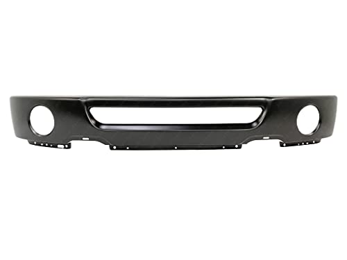 Crash Parts Plus Painted Black Steel Front Bumper for Ford F-150, Lincoln Mark LT – FO1002401