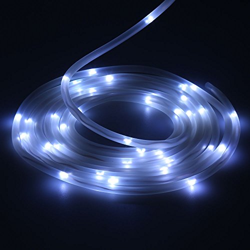 100 LED Solar string lights Fairy Rope for home garden wedding party decor RT6 – Cool White