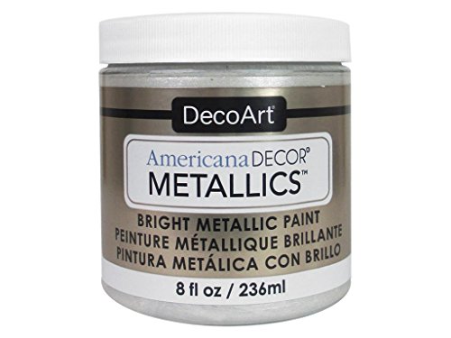 Decoart Ameri Deco MTLC Americana Decor Metallics 8oz Pearl, 1 DECADMTL-36.1