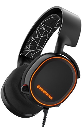 SteelSeries Arctis 5 RGB Illuminated Gaming Headset – Black (Discontinued by Manufacturer)