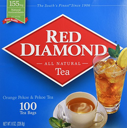 Red Diamond Gourmet Tea 100ct Single Serving Bags by Red Diamond