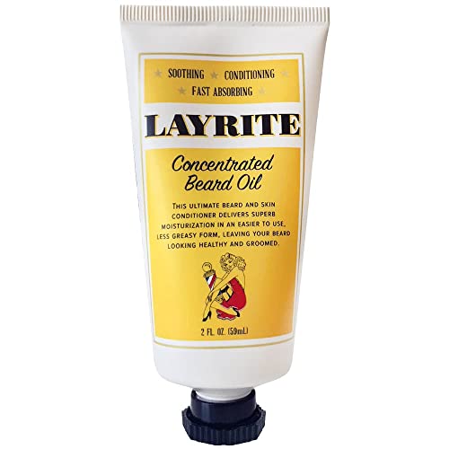 Layrite Concentrated Beard Oil, 2 Fl Oz