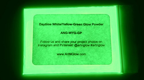 Neutral Green Glow In The Dark Powder (1 Ounce/30 Grams) – 10+ Colors Available