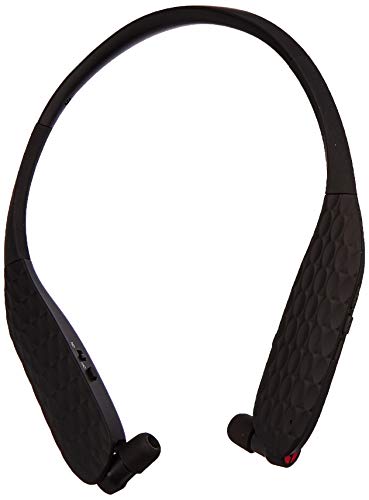 Lucid Audio Amped HearBand Sound Amplifying Bluetooth Neckband Earbud Headphones – Black, Standard