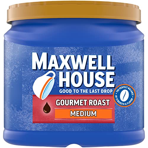 Maxwell House Gourmet Roast Medium Roast Ground Coffee (25.6 oz Canister)