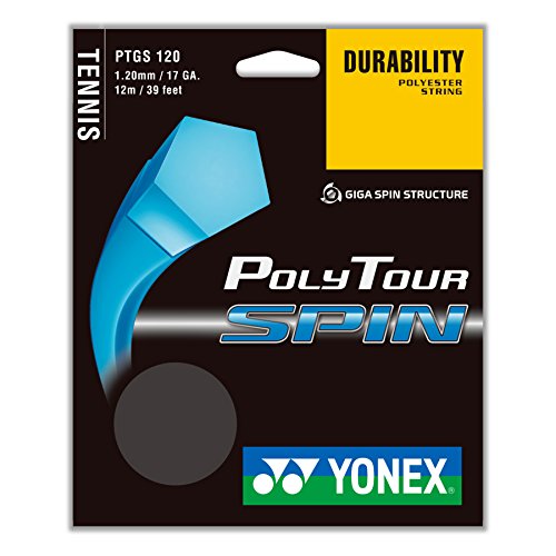 YONEX Poly Tour Spin 17 120 Tennis String Blue