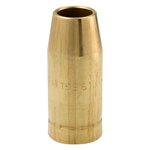 Miller 199613B Nozzle, Brass 5/8 In Orifice Tapered, 10 pack