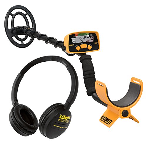 Garrett ACE 200 Metal Detector with Waterproof Coil and Clearsound Headphones