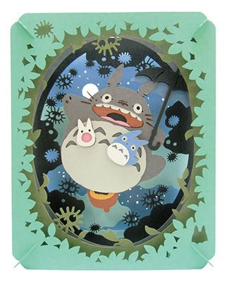 Studio Ghibli via Bluefin Ensky My Neighbor Totoro Illuminated by The Moon Paper Theater (PT-048) – Official Studio Ghibli Merchandise