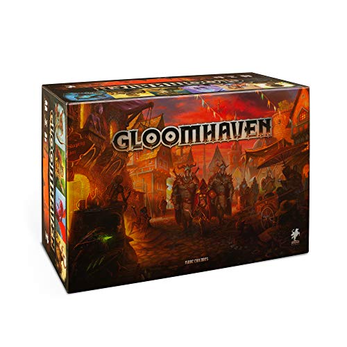 Cephalofair Games: Gloomhaven, Award-Winning Strategy Board Game, For 1 to 4 Players, 60 to 120 Minute Play Time, For Ages 14 and up