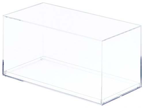 Pioneer Plastics 083C Clear Acrylic Display Case for 1:32 Scale Cars, 8″ W x 3.75″ D x 3.5″ H (Mailer Box)