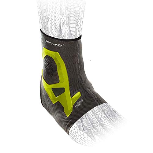DonJoy Performance TRIZONE Compression: Ankle Support Brace, Slime Green, Small