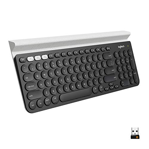 Logitech K780 Multi-Device Wireless Keyboard for Computer, Phone and Tablet – FLOW Cross-Computer Control Compatible – Speckles | The Storepaperoomates Retail Market - Fast Affordable Shopping