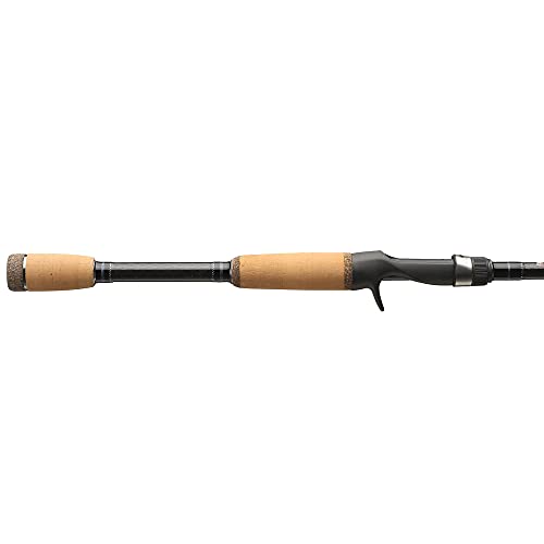Dobyns Rods Sierra Series 7’3” Casting Bass Fishing Rod | SA734C | Heavy Action | Modulus Graphite Blank with Kevlar Wrapping | Fuji Reel Seat | Baitcasting Rod | Line 10-20lb Lure ¼ -1 oz