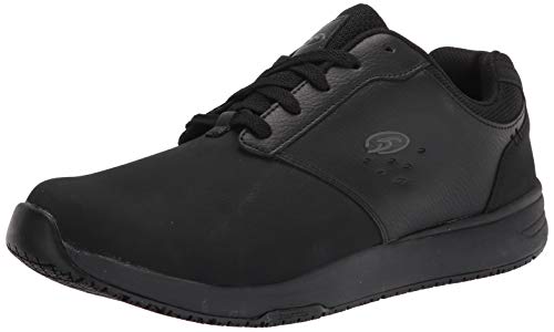 Dr. Scholl’s Shoes Men’s Intrepid Slip-Resistant Sneaker, Black, 11 M US