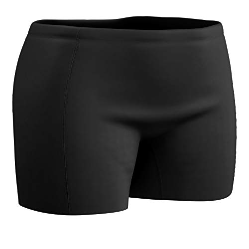 CHAMPRO Set Ladies Polyester/Spandex Volleyball Short – 2.5″ Inseam, Black, x-Small