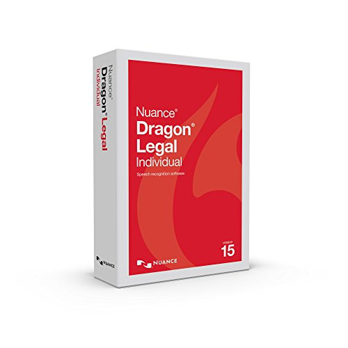 Dragon Legal Individual 15, Upgrade from Legal 12 or 13, Dictate Documents and Control your PC – all by Voice, [PC Disc]