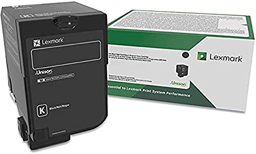 Lexmark Black Return Program Toner Cartridge for US Government, 3000 Yield (74C00KG)
