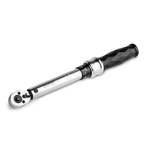 Capri Tools 31100 Torque Wrench, Diamond Ergonomic Grip, 1/4″ Drive 55-250 in. lbs