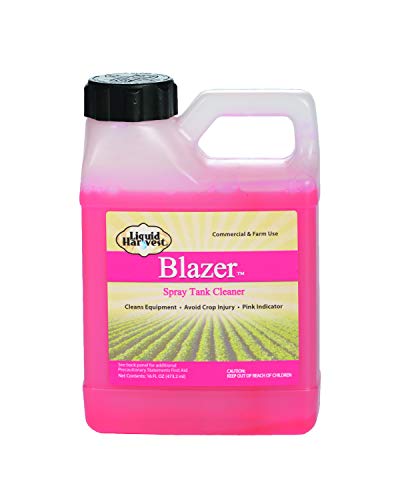 Liquid Harvest Blazer Spray Tank Cleaner, Pint (16oz), for Cleaning All Chemical Solution Residue – Spray Tank Cleaner for Gardening and Lawn