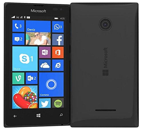 Microsoft Nokia Lumia 435 8GB Unlocked GSM Windows 8.1 Touchscreen Smartphone Black (International version, No Warranty) | The Storepaperoomates Retail Market - Fast Affordable Shopping