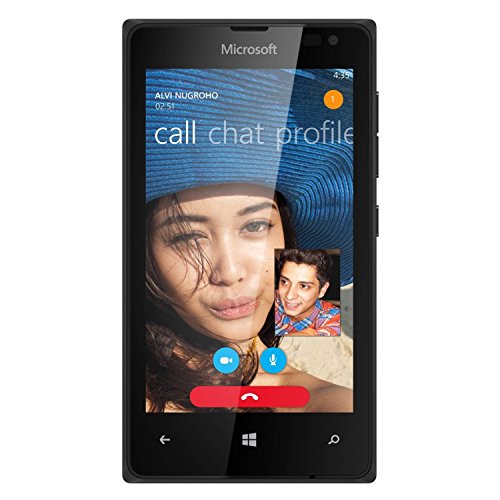 Microsoft Nokia Lumia 435 8GB Unlocked GSM Windows 8.1 Touchscreen Smartphone Black (International version, No Warranty) | The Storepaperoomates Retail Market - Fast Affordable Shopping